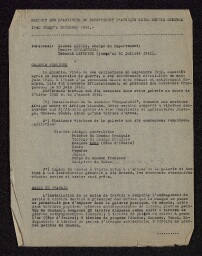 Rapports d'activité (1940-1969)
