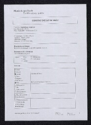 Constat d'état de prêt de l'objet 71.1908.15.78.1-2