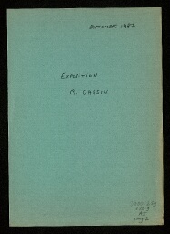 Exposition "René Cassin et les Droits de l'Homme 1887-1987", Musée de l'Homme (1987)
